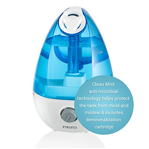 Cool Misting Ultrasonic Humidifier 1 Gallon Tank, 24 Hour Runtime