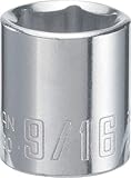 CRAFTSMAN Shallow Socket, SAE, 1/4-Inch