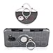 QiongNi Case for Samsung SM-J600G/DS Galaxy On6 2018 / Galaxy J6 2018 SM-J600F/DS SM-J600FN SM-J600L SM-J600N SM-J600GF/DS SM-J600FN/DS Case Cover + 360 Degree Rotating Ring Holder Kickstand Black