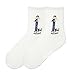 The Girls Socks-Quilting Girl-Black, Sock Size:9-11