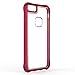 Ballistic Jewel Essence Case for Standard Size 4.7-Inch Apple iPhone 8/7/6S/6 - Clear/Burgundy - Not Compatible with iPhone Plus 5.5-Inch Screen Size Smartphones