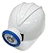 Verisea WHITE Explorer Miner Helmet with Bright, Directional LED Lights (batteries included) | Fully Adjustable Toy Hard Hats for Any Age, Available in 6 Vivid Colors