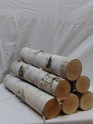 White Birch Fireplace Logs nice bark, fireplace,hearth home logs 2 to 3`` x 16`` ##clearpond