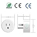 Knaclean Smart WiFi Plug Socket, Mini Smart WiFi Outlet Works with Alexa Support 2.4GHz Wifi Networks & Remote Control Anywhere