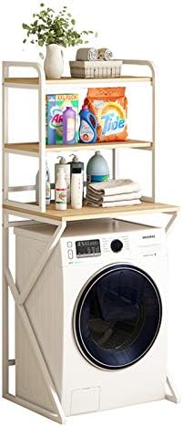 洗濯機収納棚バルコニー収納ラック 金属製バスルームフロアスタンド 多機能バスルームトイレラック Web限定 バスルームバルコニーに最適 省スペース