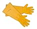 Long Gardening Gloves Women and Men - Long Sleeve Garden Gloves - Pruning Gloves Roses, Cactus, Blackberry Gloves - Gauntlet Garden Gloves (Large, Color Yellow)