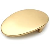 CRAFTMEMORE Solid Brass Belt Buckle 1.5 Inch Single Prong Square Belt Buckle for Replacement, DIY Leather Craft SCBB