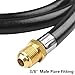 SHINESTAR 12FT Propane Hose Extension with 3/8