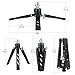Tabletop Mini Tripod, Cayer 3 Feet SV3 Alumunium Tripod Stand for Monopods with 3/8