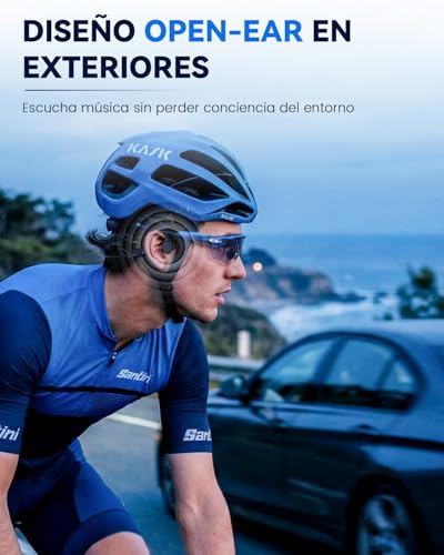 HIFI WALKER Auriculares Conducción Ósea Natación, IPX8 Impermeables para Nadar, MP3 32GB, Bluetooth 6.0, Open Ear Acuáticos para Piscina, Correr, Ciclismo y Gimnasio