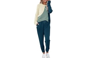 ETCYY NEW Lounge Sets for Women Two Piece Outfits Sweatsuits Sets Long Pant Loungewear Workout Athletic Tracksuits