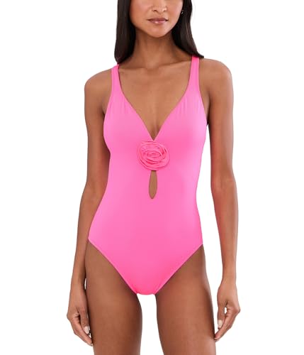 Lilly Pulitzer, Womens, Ester One-Piece, Cherry Blossom Pink, 10 at Amazon
