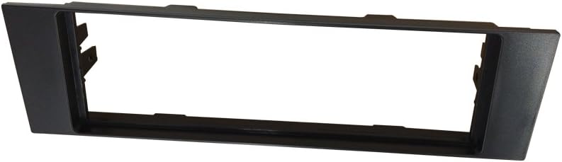 Maxiou One Din Fascia for A3 8P/8PA Radio CD DVD Stereo Panel Dash Mount Trim Kit Frame Plate Dash Installation Bezel