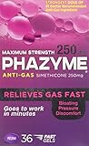 Phazyme Maximum Strength Softgels, 36 ea (Pack of 3)