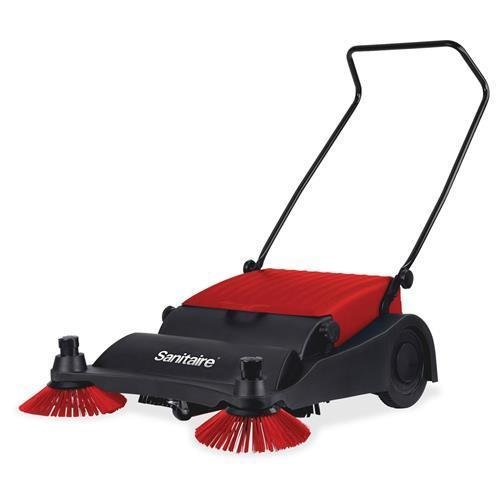 SC435 Sanitaire 32" Wide Area Vacuum Sweeper Red, Black Randolph