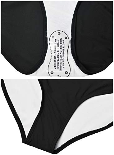 Ranphee Black High Waisted Bikini Bottoms Ruched Full Coverage Plus Size Swim Shorts