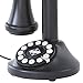 Crosley CR64-BK Candlestick Phone with Push Button Technology, Black