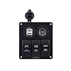 IZTOSSS-Red-led-3-gang-DC12V24V-Red-switch-panel-with-led-power-socket-42A-dual-USB-voltmeter-and-wiring-kits IZTOSSS-Red-led-3-gang-DC12V24V-Red-switch-panel-with-led-power-socket-42A-dual-USB-voltmeter-and-wiring-kits