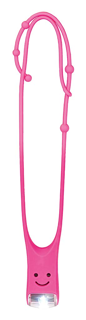 moses. Lese Buddy - The Reading Light for Children, Multifunctional Reading Lamp in Pink, Torch for Hanging, Silicone,