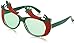 Beistle 60373 Chili Pepper Fanci-Frames, Red/Green, 1 Count (Pack of 1)