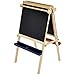 Amazon Basics Kids Standing Art Easel, Chalkboard, 2 Paper Rollers
