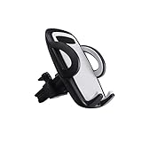 Air Vent Phone Holder Car Mount with Quick Easy Release Button and 360 Degree Rotation Cradle for iPhone 7 Plus/7/6s Plus/6s/SE/5, Samsung Galaxy Note, Nexus and Most 4-6 Inches Smartphones