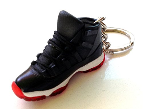 Air Jordan XI 11 Bred Black/Red Sneakers Shoes ... 9621711827 Book Cover