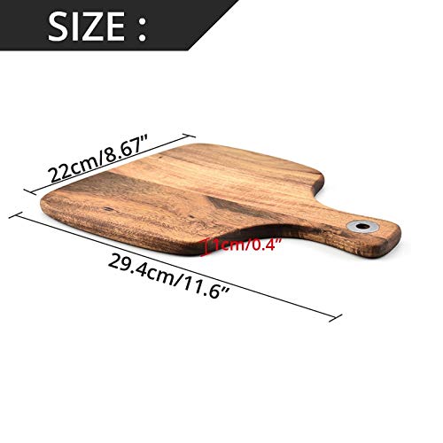 BAYUE Acacia Hout Pizza Peel, Geweldig Voor Zelfgemaakte Pizza, Kaas En Charcuterie Boards - Afbeelding 4