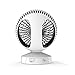 TattyaKoushi Mini USB Desktop Table Fan, Portable Quiet Small USB Fan with Handle for Office Home or Traveling (White)