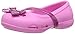 Crocs Girls' Lina K Flat, Party Pink, 13 M US Little Kid