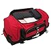 Olympia U.S.A. 30 Inch Drop Bottom Rolling Duffel, Red