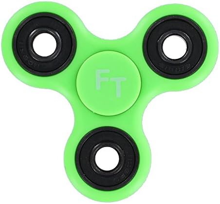Fidgetec Tri Fidget Hand Spinner With Premium Bearings - Neon Green