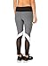 RBX Active Women's Splice Colorblock Leggings with Mesh Charcoal Grey S