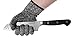 TYH Supplies Cut Resistant Gloves High Performance Level 5 Protection EN388 Food Grade Durable Anti-Cutting Gloves, Super slash/cut proof, Grip Dots, Capacitive Touch Finger Tips, Medium Size 