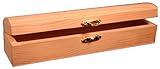Creative Hobbies® Ready To Finish Wooden Pencil, Pen, Trinket Storage Box with Clasp Closure
