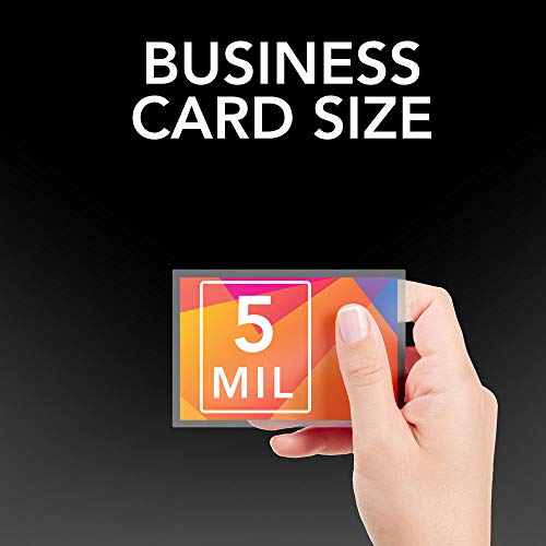 GBC Laminating Sheets, Thermal Laminating Pouches, Business Card Size