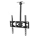 Ceiling TV Mount, Wall TV Bracket for 26 32 37 40 42 43 50 55 60 inch Flat Panel Televisions, Adjustable Height Telescoping Tilt and Swivel