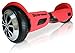 T1 SILICONE CASE for Self-balancing scooter 6.5 inch. Rubber Guard Protection Absorbs Impact While Riding Self Balancing Board. Easy Install (Light Red)