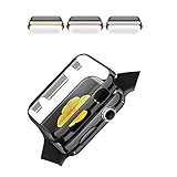 Apple Watch Case Black Full Cover PC Frame Skins with Protective Screen for Apple Watch 38mm iWatch