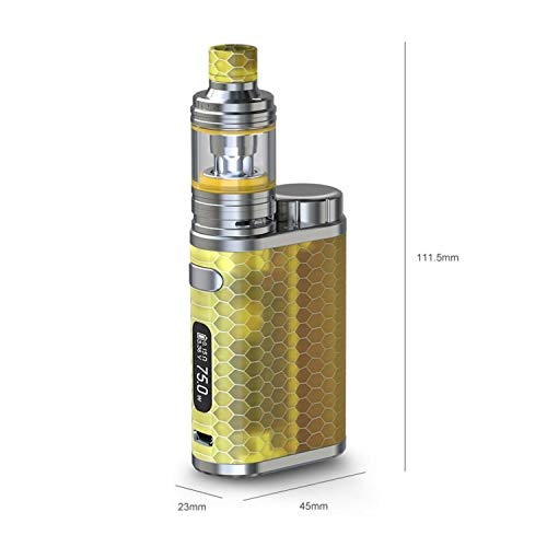 SC Eleaf iStick Pico Resin Kit inkl. Melo 4 D22 (2 ml) 2500mAh E-Zigarette E-Shisha Starterset (nikotinfrei) (bernstein) – Bild 5