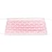 3 Layer Lovely Heart-Shaped Print Non-Woven Fabric Disposable Surgical Dust Filter Ear Loop Mouth Cover Beauty Nail Salon Face Mask for Kids Children Women Lady (30 PCS, 3 Colors)