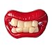 Viskey Funny Silicone Baby Shower Pacifiers, Chomp