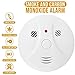 3 Pack Combination Smoke and Carbon Monoxide Detector Battery Operated, Travel Portable Photoelectric Fire&Co Alarm for Home