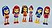Figure Set Strawberry Shortcake Random 6 Piece Featuring Strawberry Shortcake and World of Friends Figures