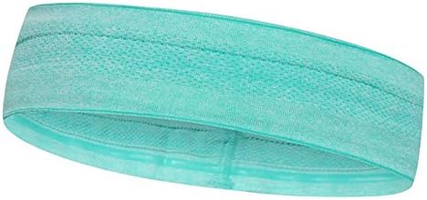 Melissa Fashion Men’s&Women’s Sweat Wicking Sports Headband Pullover Quick Drying Soft (Mint Green, 17.7"1.97)