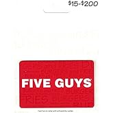Five Guys Gift Card