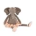 Jellycat Dancing Darcey Elephant Stuffed Animal, Medium 13 inches - Elephant Plush Toy - Classic Children's Gift