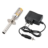 Walmeck HSP Nitro Starter Kit Glow Plug Igniter with Battery Charger for HSP RedCat Nitro Powered 1/8 1/10 RC Car