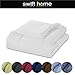 Swift Home King Comforter - Lightweight & Extra Soft Down Alternative Bedding - All-Season Comfortable Bed Comforter - Wrinkle Fade Stain Resistant - Navy, King