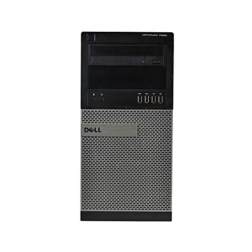 Dell 7020 Tower, Core i7-4770 3.4GHz, 8GB RAM, 2TB Hard Drive, DVDRW, Windows 10 Pro 64bit (Renewed)